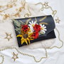 poseta plic handmade unicat din piele - Small Rainbow