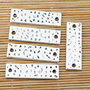 Link/conector argintiu antichizat