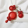 Set soutache rosu