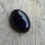 Cabochon agata mov, 25x18 mm