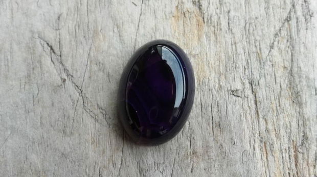 Cabochon agata mov, 25x18 mm