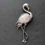 LPP17 - pandantiv pasare flamingo