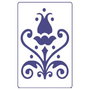SB035 - Sablon 3D, plastic semirigid, reutilizabil, model baroc, 200x145mm