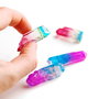 Quartz vopsit - cu orificiu de insirare - [ 1 buc ]