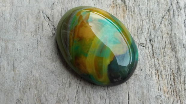 Cabochon agata, 40x30 mm