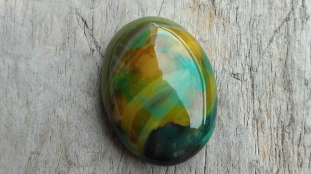 Cabochon agata, 40x30 mm