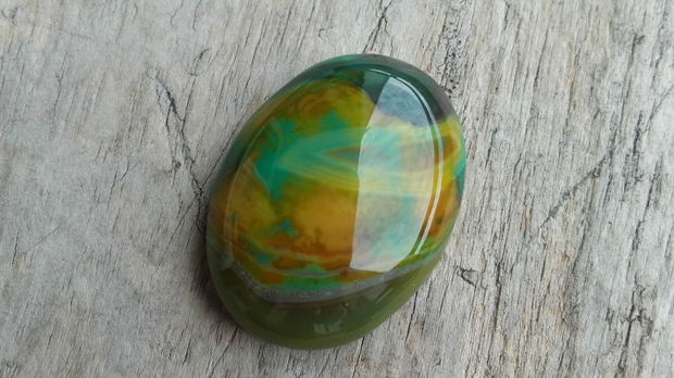 Cabochon agata, 40x30 mm