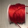 1m Șnur roșu (2 mm) răsucit