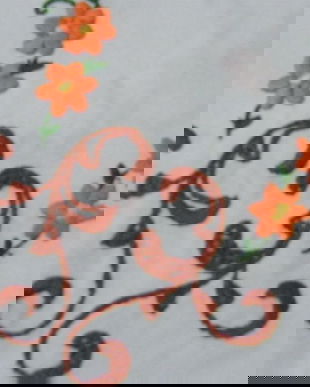 Traversa cu broderie