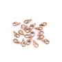 Inchizatoare lobster zamak roz auriu 10mm GPLAK 225