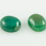 Set cabochon agata verde