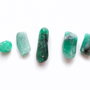 Smarald Zambian brut - free form 5 buc  - ZB5