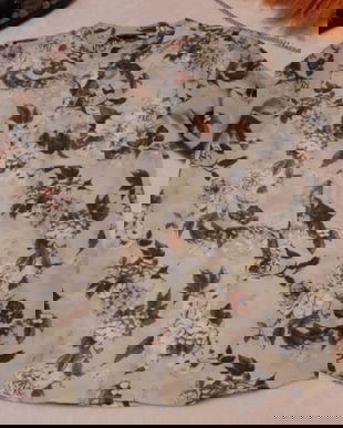 Camasa office ,material floral.