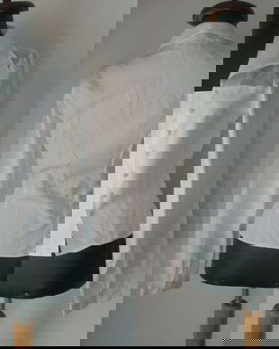 BLUZA FRENCH BUMBAC SI ORGANZA MATASE NATURALA