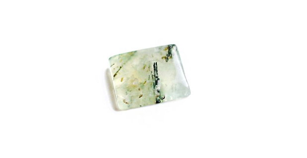 Cabochon prehnit turmalinat - P69