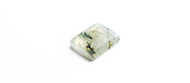 Cabochon prehnit turmalinat - P69