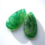 Set 2 pandante agate veins