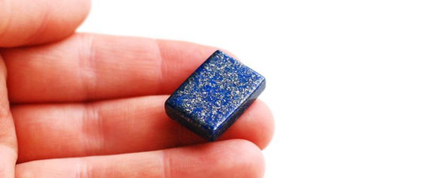Cabochon Lapis Lazuli lamela plata- pentru monturi -L10