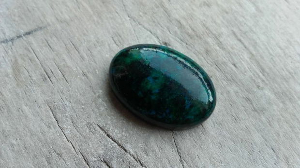 Cabochon crisocola, 25x18 mm