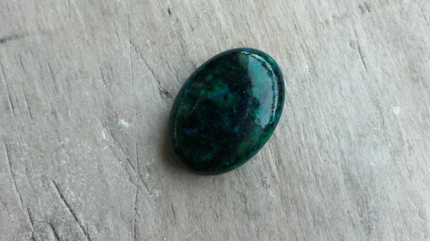 Cabochon crisocola, 25x18 mm