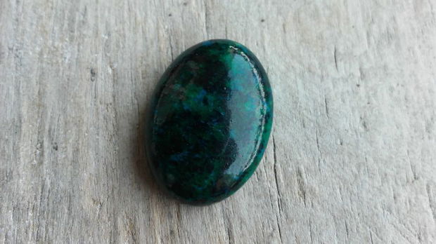 Cabochon crisocola, 25x18 mm