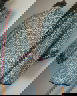 H&M CARDIGAN BUMBAC TESUT TRADITIONAL