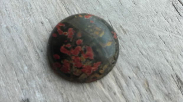 Cabochon jasper Picasso, 30 mm