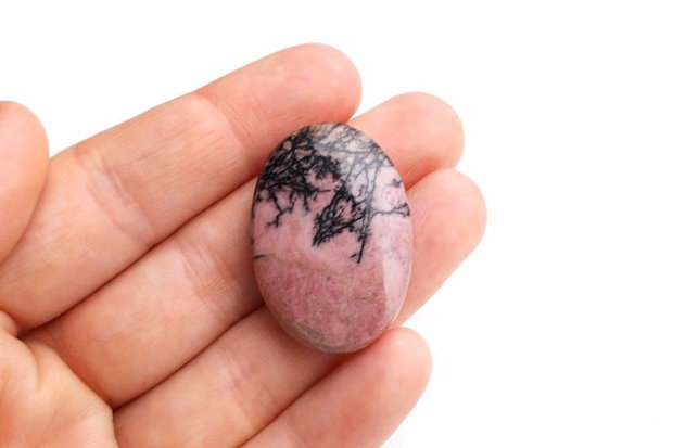 Cabochon rodonit - natural