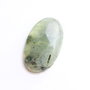Cabochon  prehnit natural cu ocluziuni de epidot  -EP1