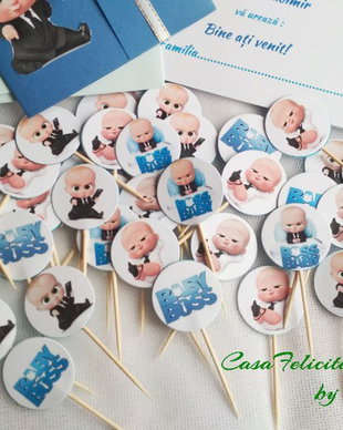 Toppers candy bar- Baby Boss