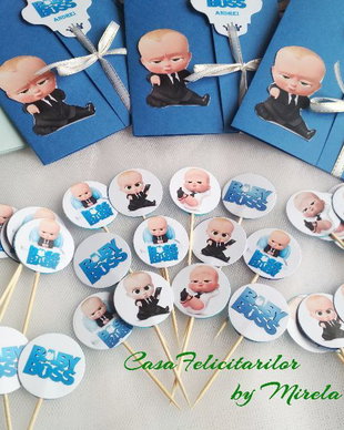 Toppers candy bar- Baby Boss