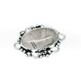Conector Quartz turmalinat  in rama argintata