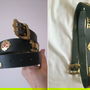 CUREA PIELE ACCESORII METALICE RUSTICE