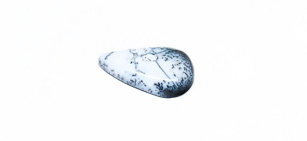 Cabochon  opal dendritic - OP09