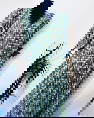 Rochie bavareză carouri