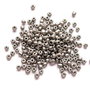 LMN427 - (50g) margele nisip gri metalizat