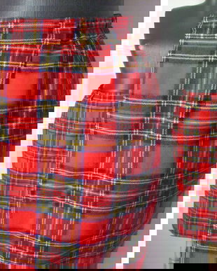 FUSTA MIDI STOFA LANA TARTAN