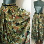 FUSTA STOFA LANA FLORAL