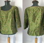 BLUZA CHANTUG MATASE NATURALA BRODATA