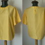 BLUZA MATASE NATURALA GALBENA