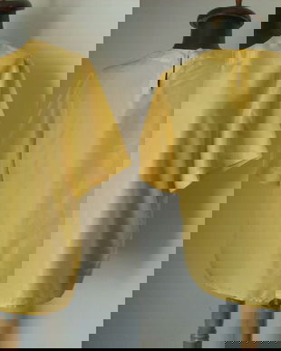 BLUZA MATASE NATURALA GALBENA