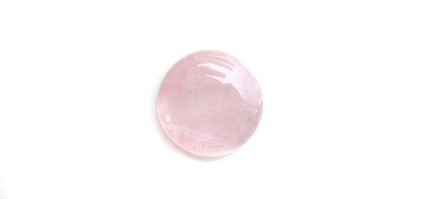 Cabochon quartz roz - 20 mm