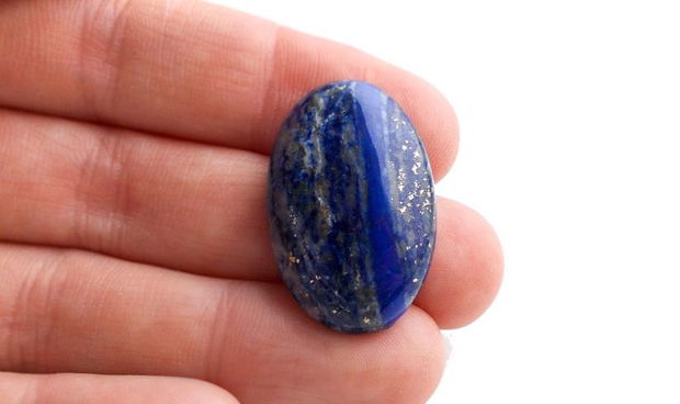 Cabochon  Lapis Lazuli  - oval - Superb