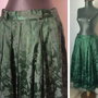 FUSTA JAQUARD VERDE