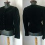 SACOU CATIFEA BUMBAC CU PEPLUM SI BRODERIE