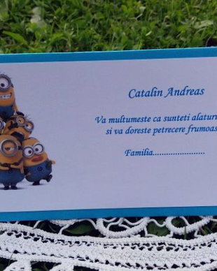 Plicuri de bani Minioni
