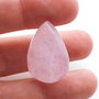Cabochon quartz roz  - lacrima