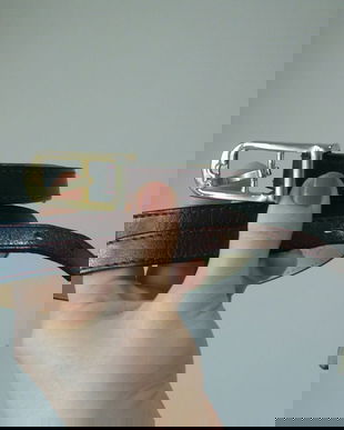 CUREA FINA PIELE BROWN