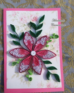 Felicitare handmade mare