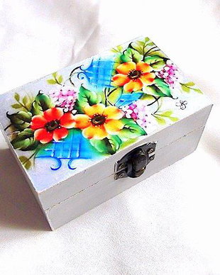 Cutie lemn decorata 33784